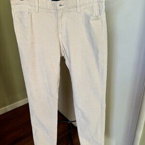 BANANA REPUBLIC CORDUROY JEANS /PANT SIZE 28 STRETCH SKINNY NW